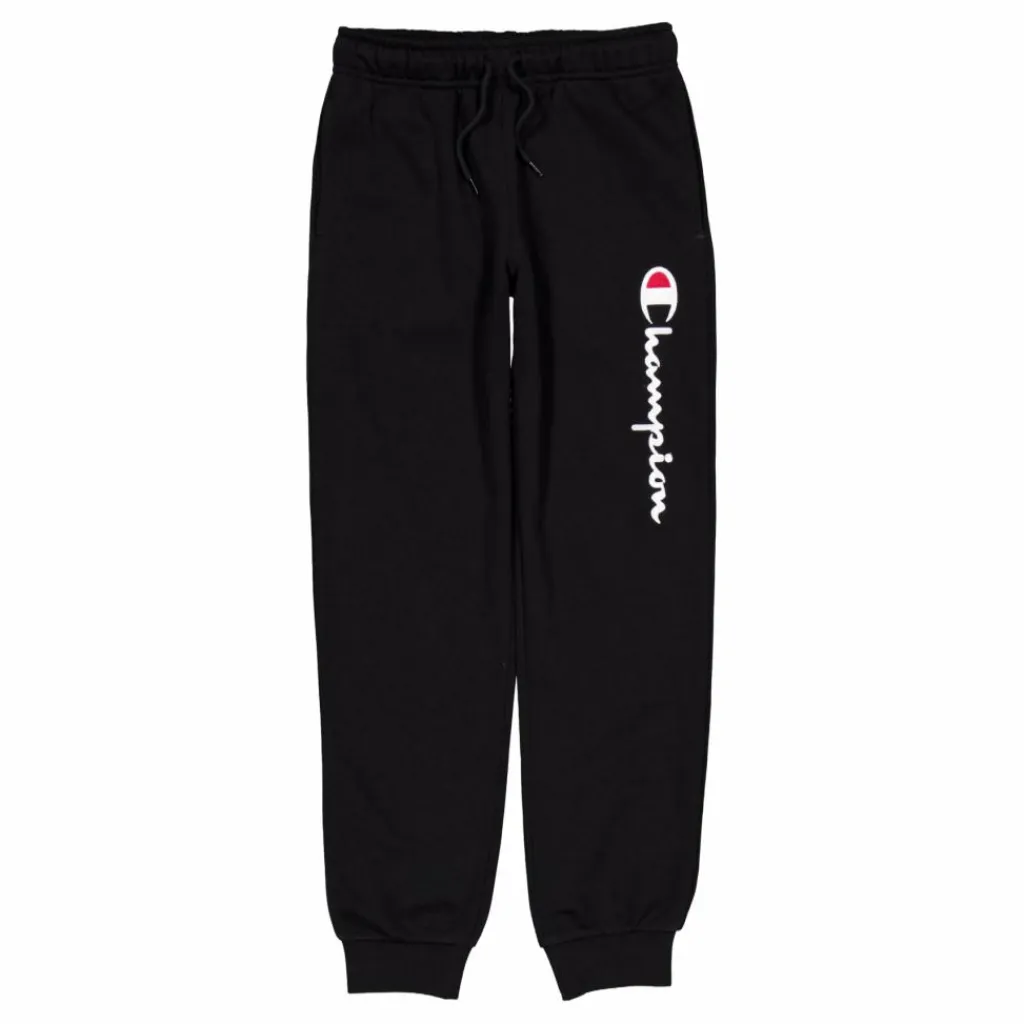 Champion Rib Cuff Pants Black Beauty Svart Discount