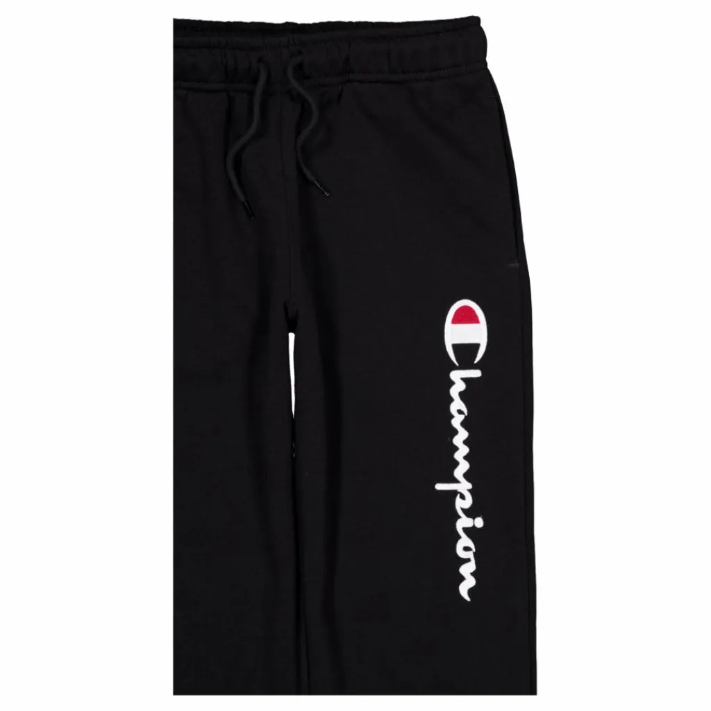 Champion Rib Cuff Pants Black Beauty Svart Discount