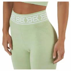 Rib Seamless Legging Green*Better Bodies Outlet