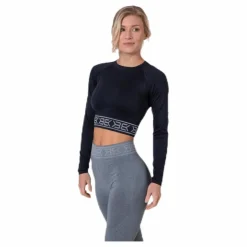 Rib Seamless LS Black*Better Bodies Online