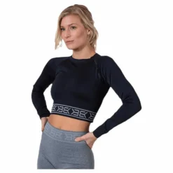 Rib Seamless LS Black*Better Bodies Online