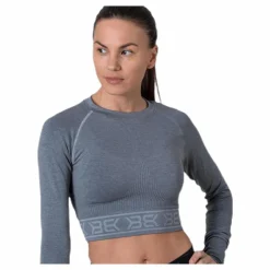 Better Bodies Rib Seamless LS Grey Grå Sale