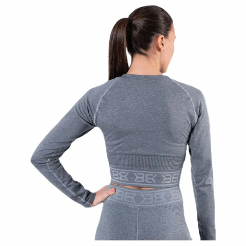 Better Bodies Rib Seamless LS Grey Grå Sale
