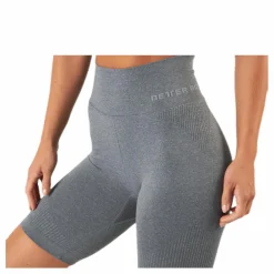 Better Bodies Rib seamless shorts Grey Grå