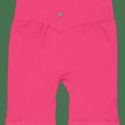 Ribbed Seamless Biker Shorts Berry*Gavelo Outlet