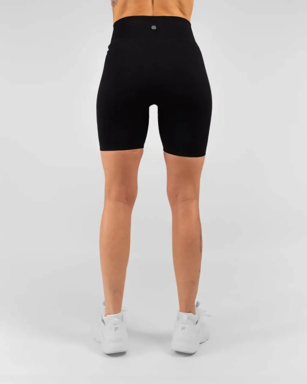 Gavelo Ribbed Seamless Biker Shorts Black Online