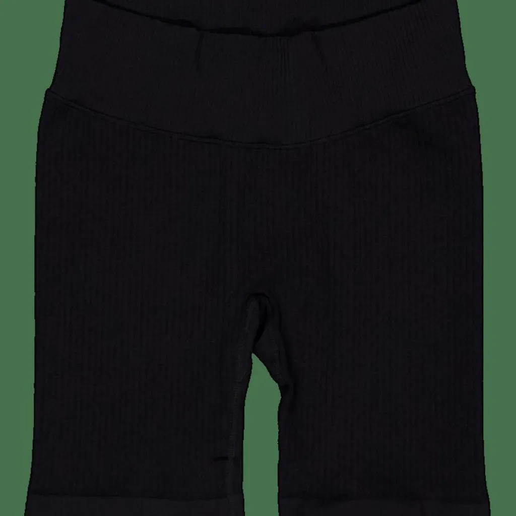Gavelo Ribbed Seamless Biker Shorts Black Online