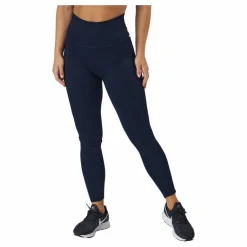 Ribbed Seamless Tights Navy Blue*Famme