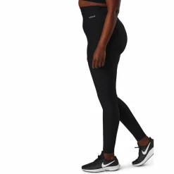 Dobsom Ribbed Tights Wmn Black Svart Best