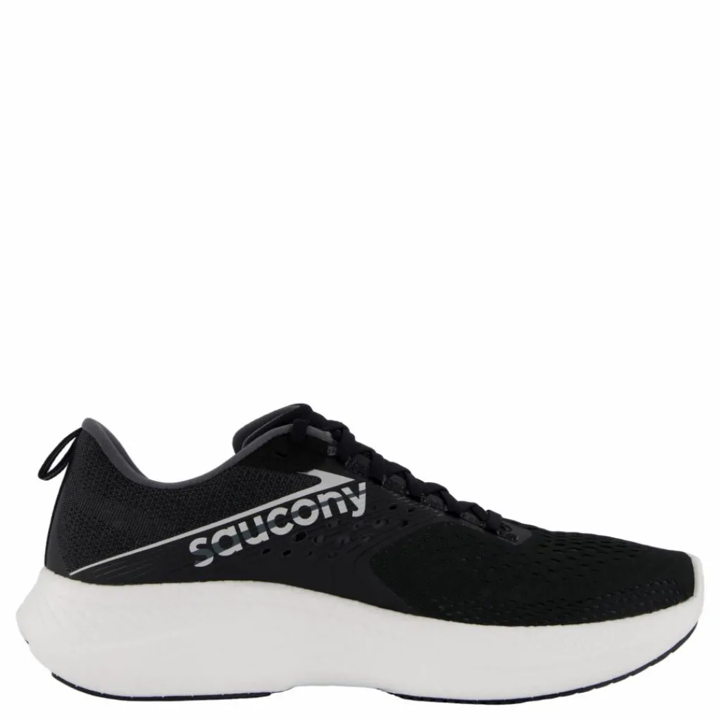 Saucony Ride 17 Men Black/white Sale