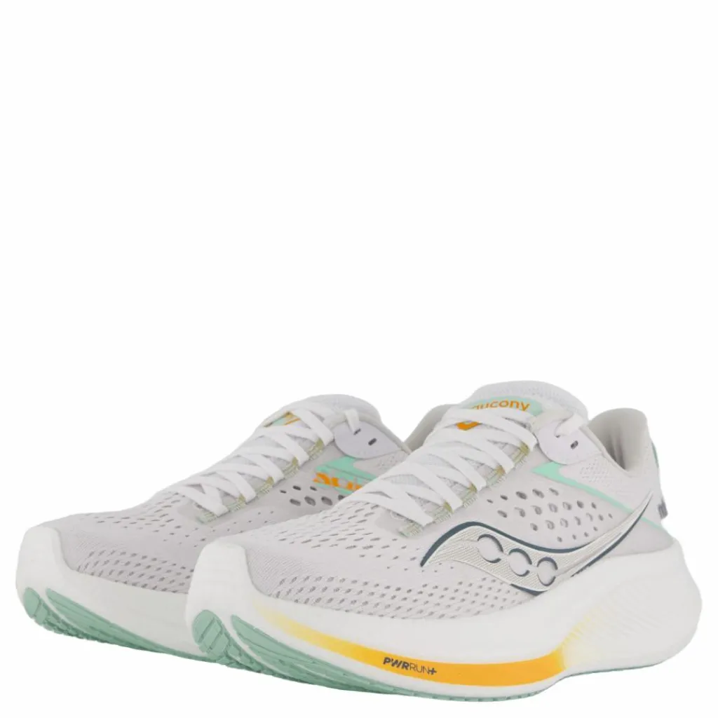 Saucony Ride 17 Women White/peel New