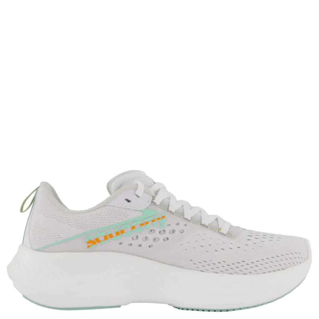 Saucony Ride 17 Women White/peel New