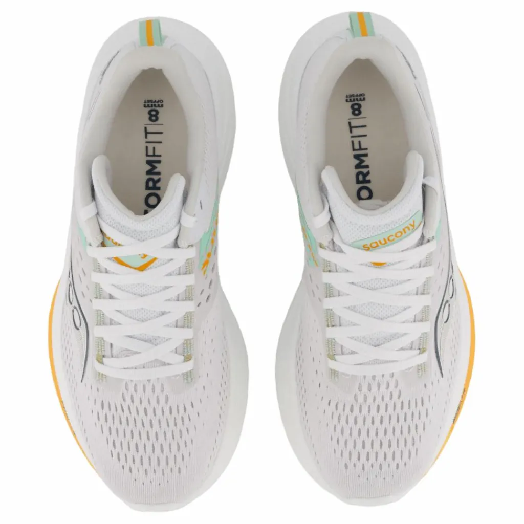 Saucony Ride 17 Women White/peel New