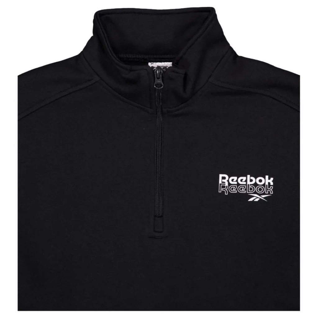 Rie 1/4 Zip Black*Reebok Outlet