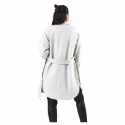 Pieces Riema Overshirt Jacket Grey Grå Hot