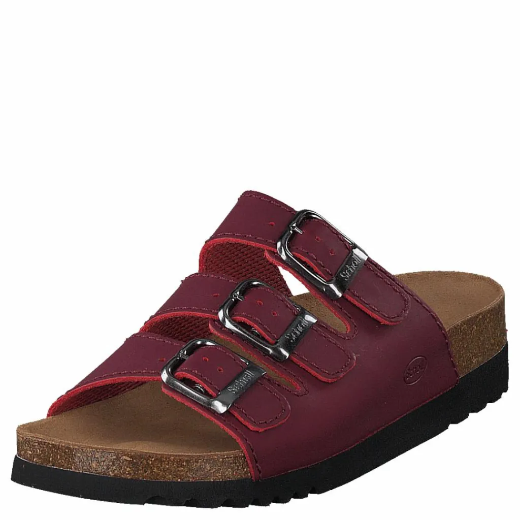 Scholl Rio Bordeaux Röd Best