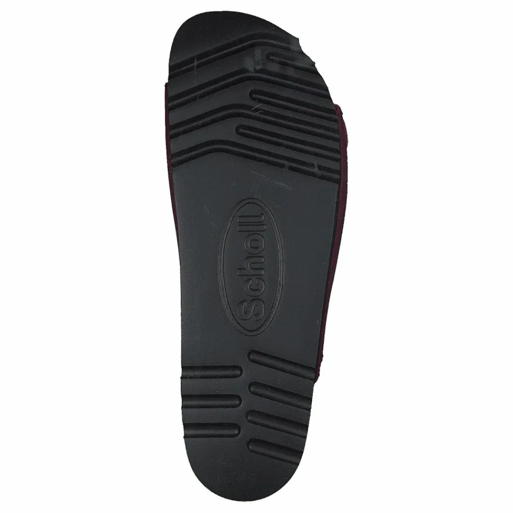 Scholl Rio Bordeaux Röd Best