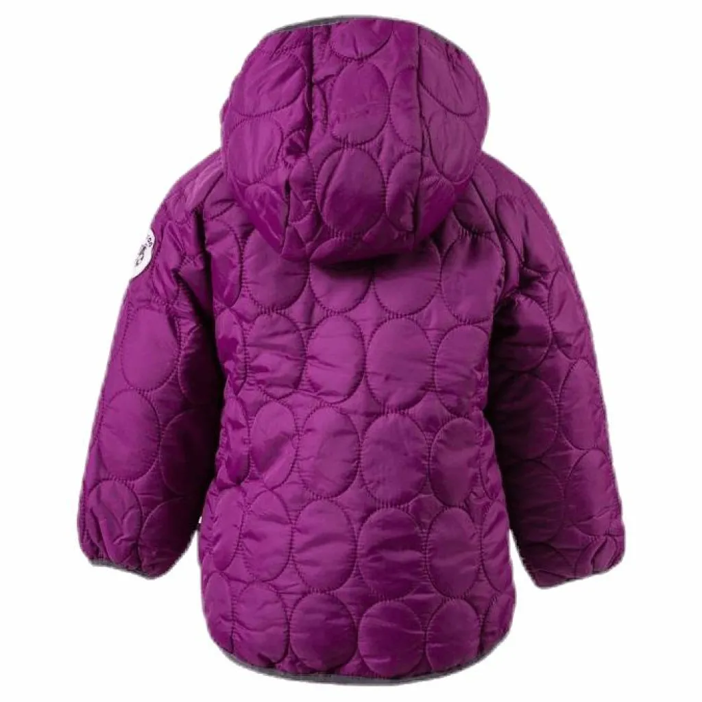 Rita Bubble Jacket Purple*Racoon Hot