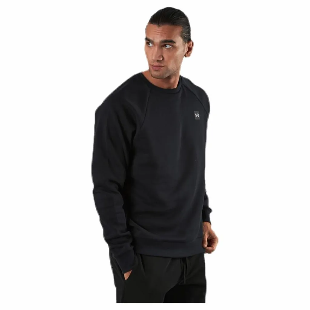 Rival Fleece Crew Black*Under Armour Outlet