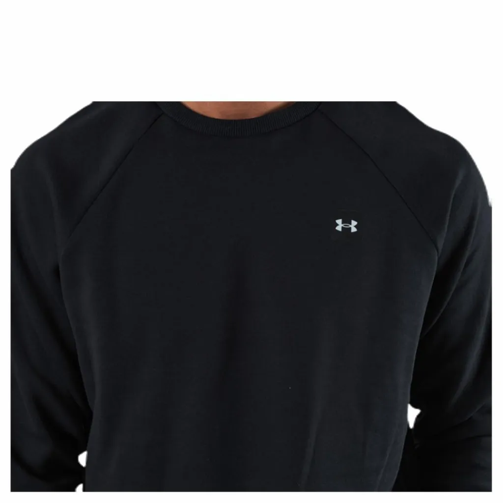 Rival Fleece Crew Black*Under Armour Outlet