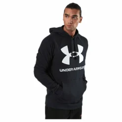 Rival Fleece Crew Black*Under Armour Outlet