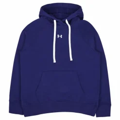Under Armour Rival Fleece Hb Hoodie Sonar Blå Sale