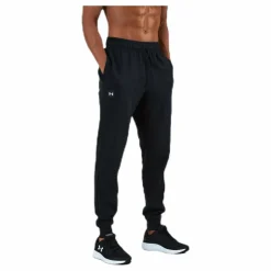Under Armour Rival Fleece Joggers Black Svart Discount