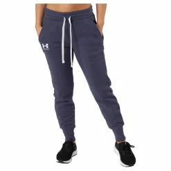 Under Armour Rival Fleece Joggers Tempered Steel Grå Discount
