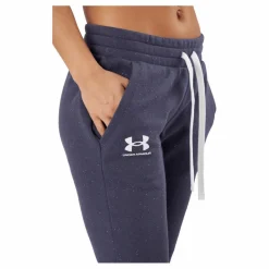 Under Armour Rival Fleece Joggers Tempered Steel Grå Discount