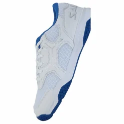 Salming Rival Jr White/supersonic Blå Hot