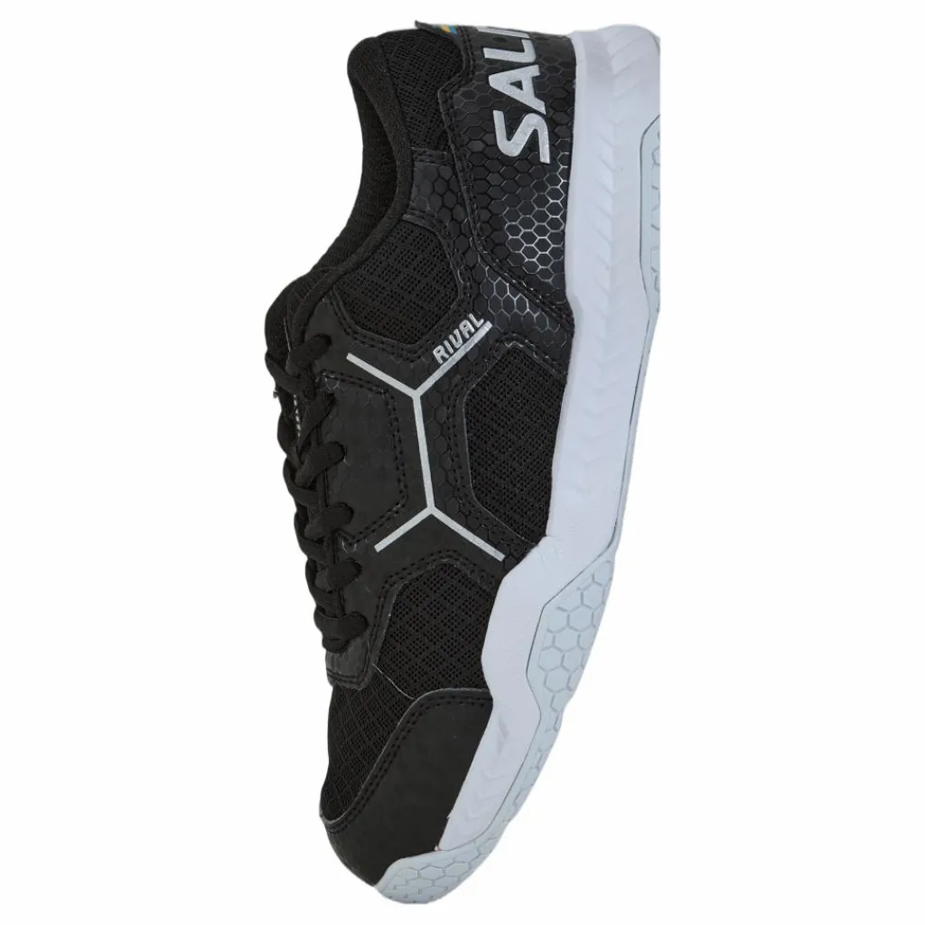 Salming Rival Sr Black/white Svart Best