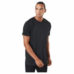 R-neck Tee Bamboo Black*Resteröds Clearance