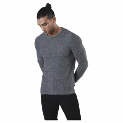Jack & Jones Rob Knit Crew Neck Black Svart Clearance