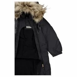 Lindberg Rocky Winter Baby Overall Black Svart Discount