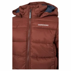 Didriksons Rodi Kids Jacket Brown Brun Discount