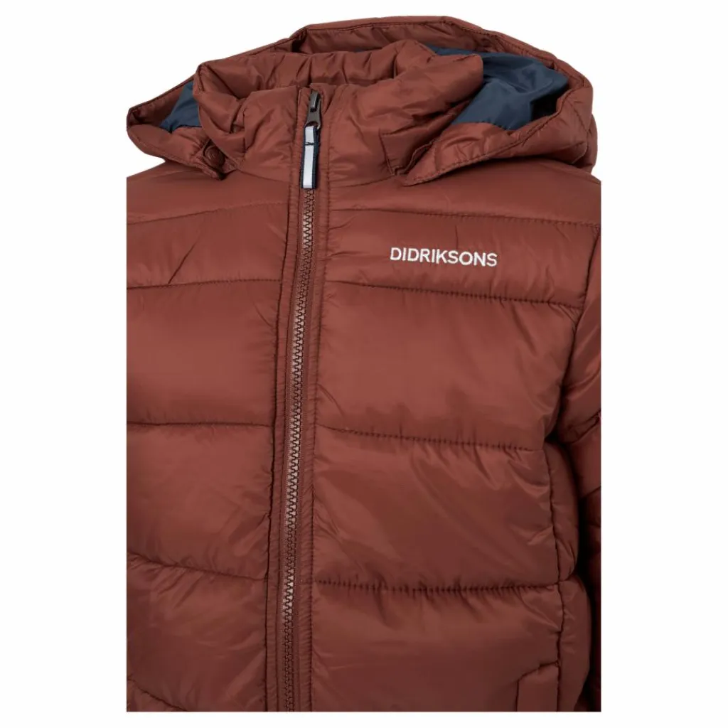 Didriksons Rodi Kids Jacket Brown Brun Discount