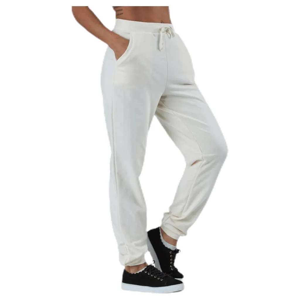 Pieces Rokka Hw Sweat Pants Lounge Bc Beige Discount