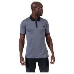 Roland Garros Escouade Polo M Black*adidas New