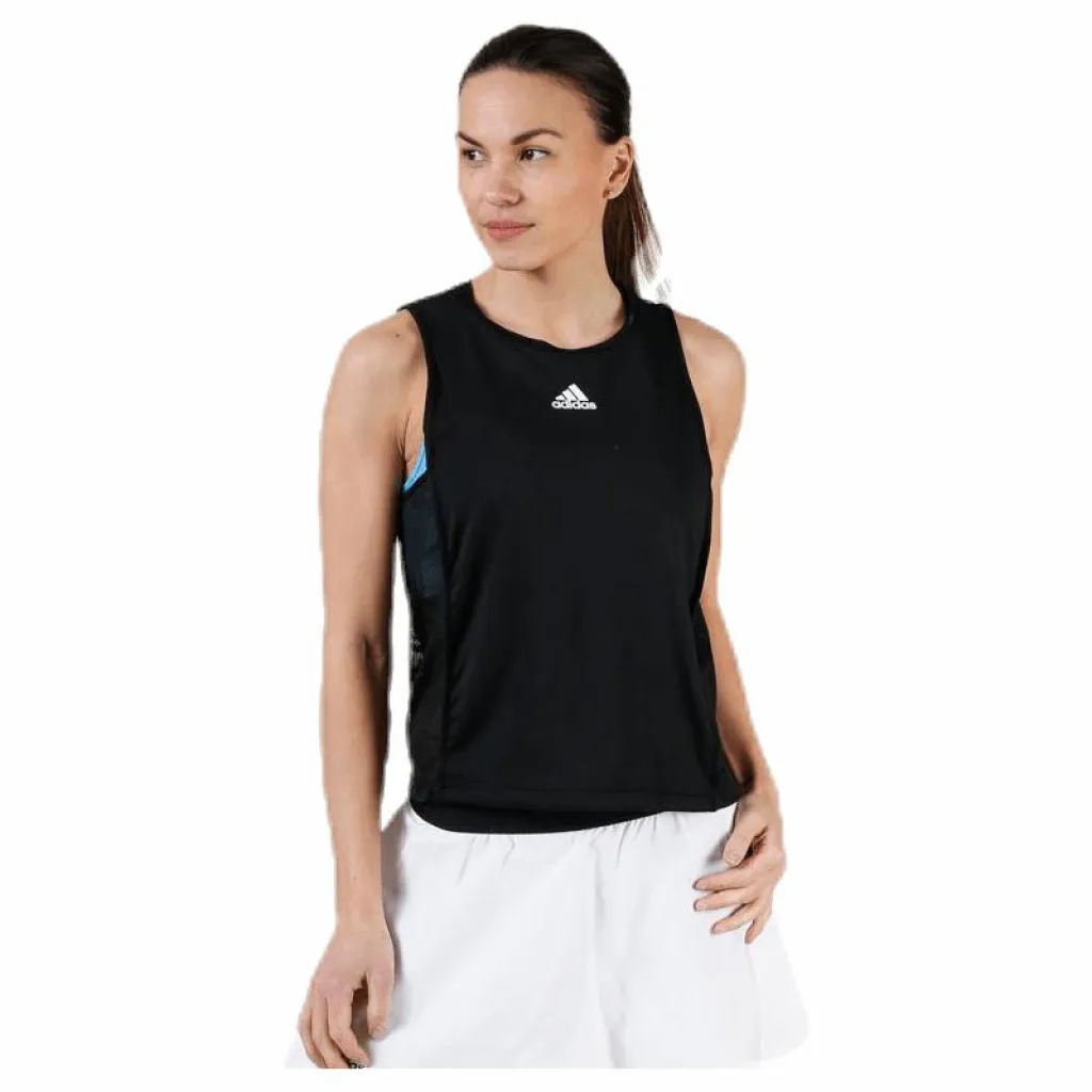 adidas Roland Garros Paris Escouade Tank W Black Svart New