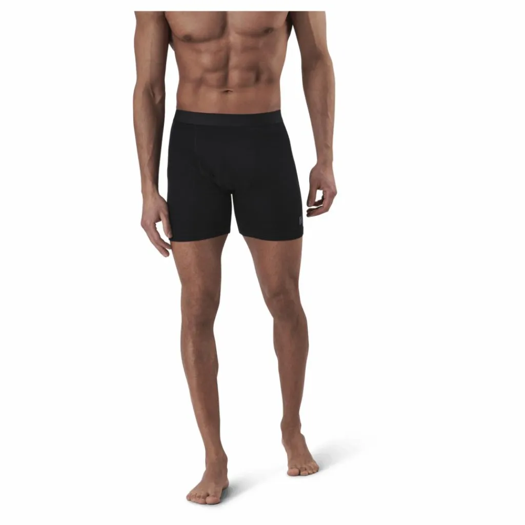 Rollo Boxer 100% Merino Wool Black*Norfolk Hot