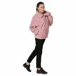 Rome Pile Jacket Pink*Svea Online