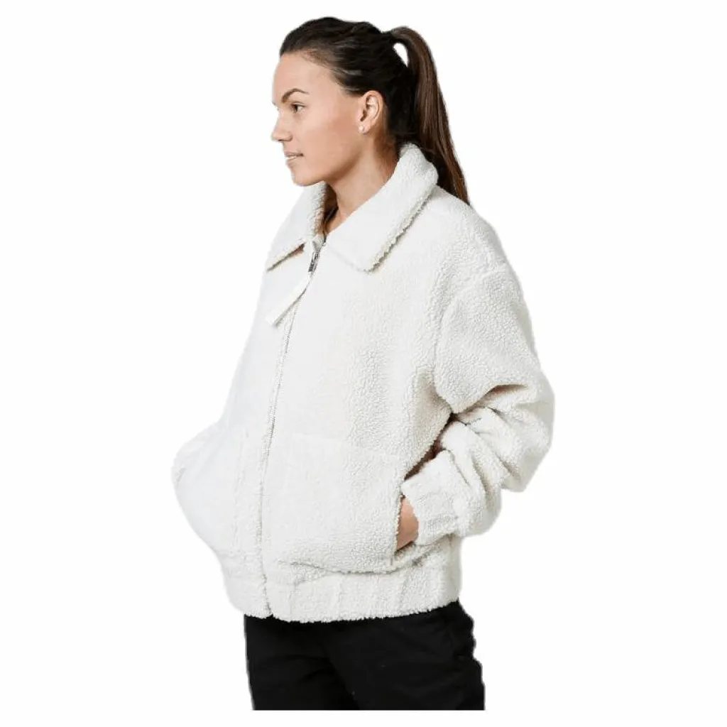 Svea Rome Pile Jacket White Vit Hot