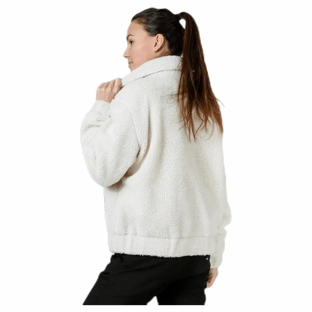 Svea Rome Pile Jacket White Vit Hot