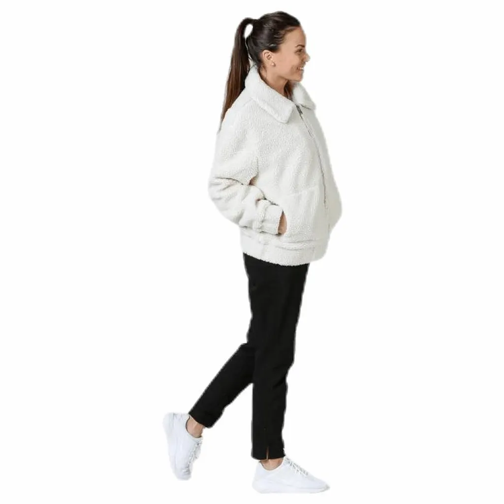 Svea Rome Pile Jacket White Vit Hot