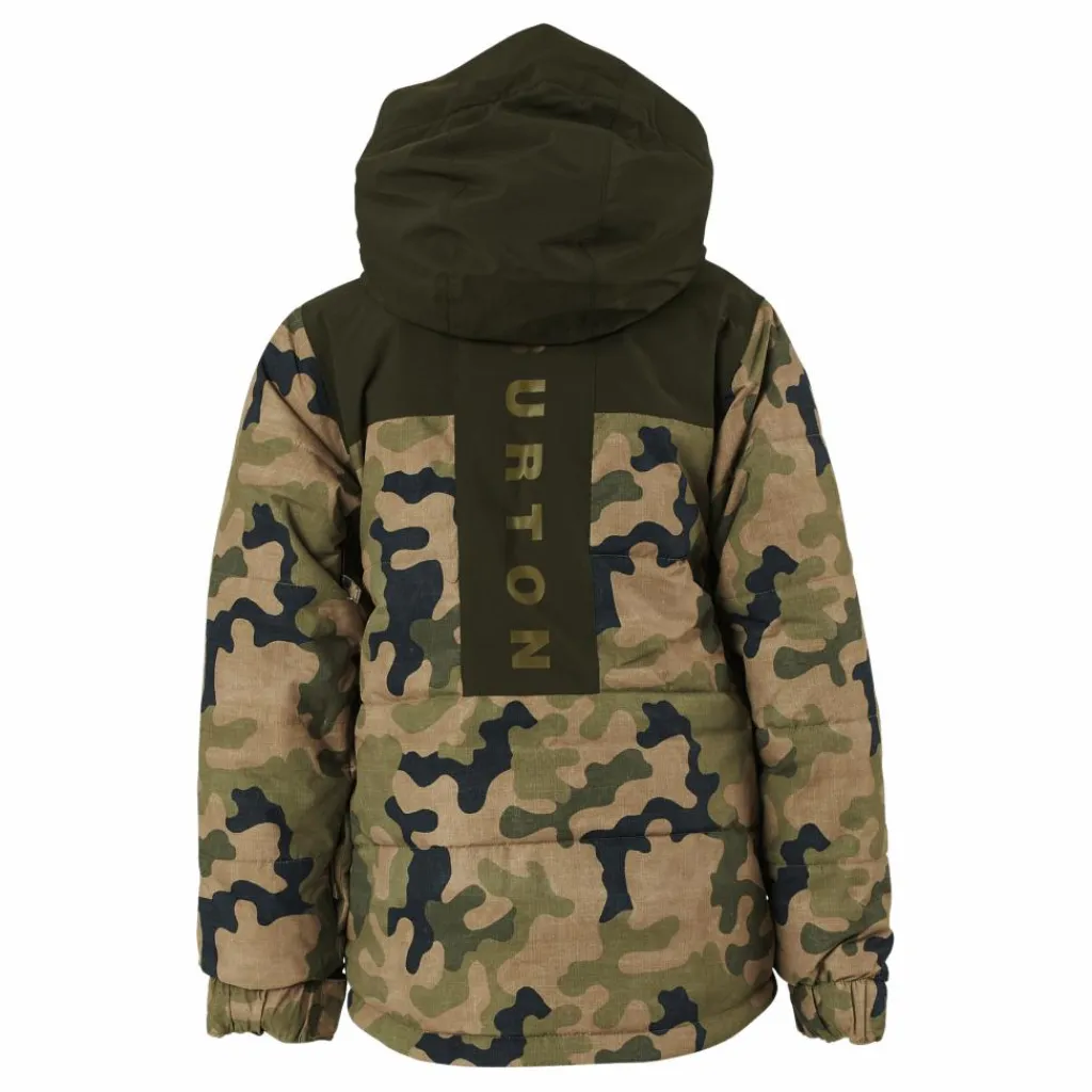 Burton Ropedrop Jacket - Boys' Forest Night /olive Flerfärgad Hot