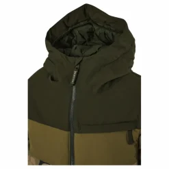 Burton Ropedrop Jacket - Boys' Forest Night /olive Flerfärgad Hot