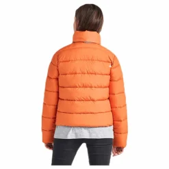 Didriksons Rose Girls Puff Jacket Orange Outlet