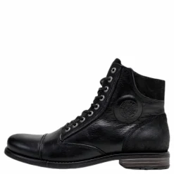 Sneaky Steve Rostov Leather Black Svart New