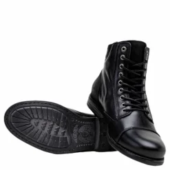 Sneaky Steve Rostov Leather Black Svart New