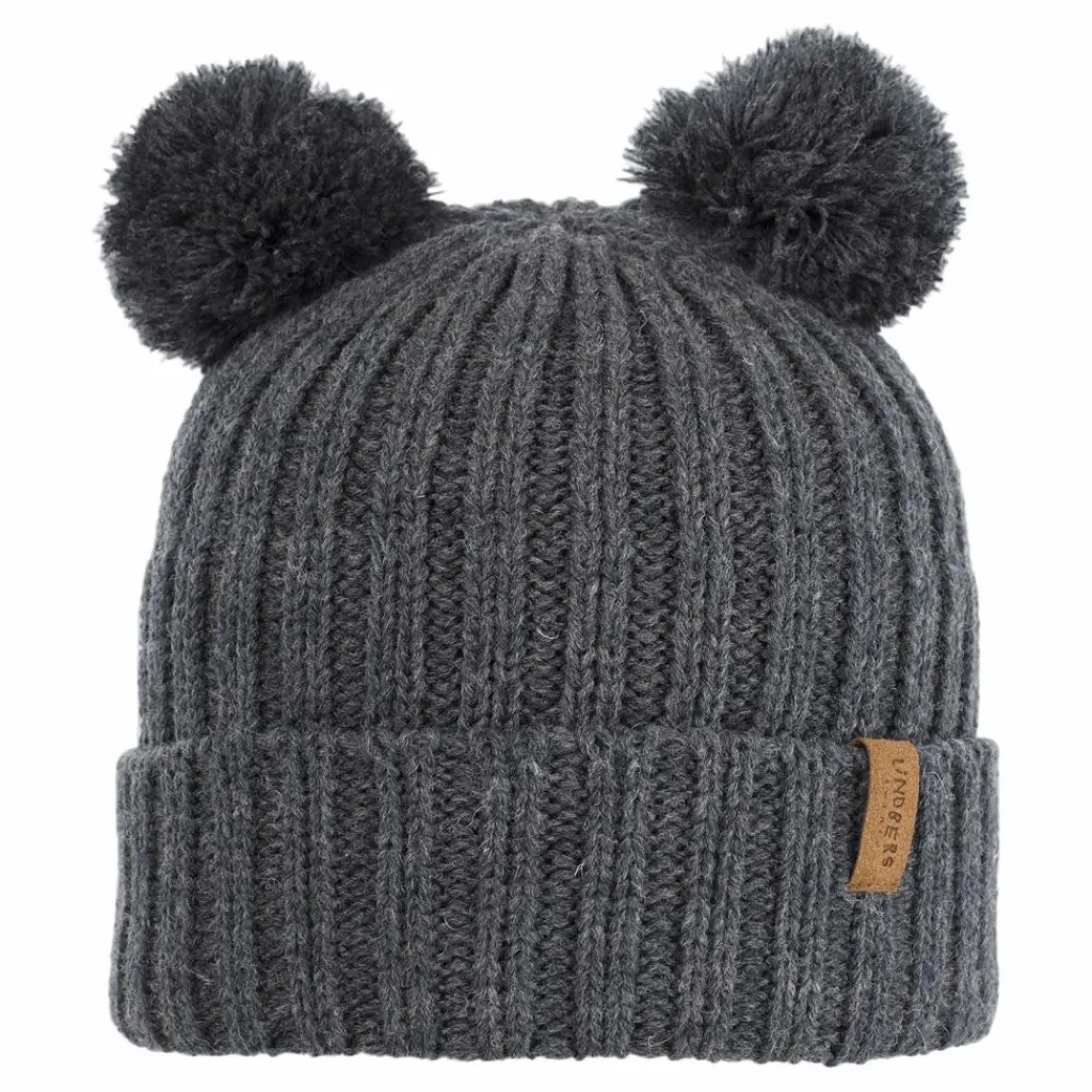 Roxtuna Pompom Hat Grey*Lindberg Hot